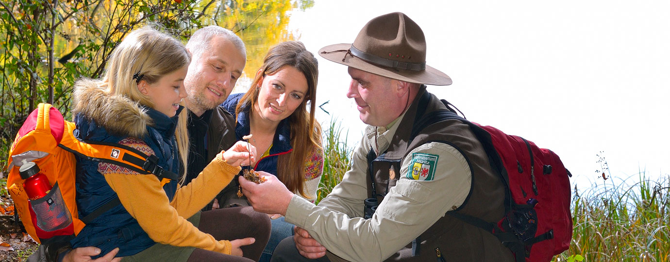 Familienausflug mit dem Ranger im Müritz Nationalpark